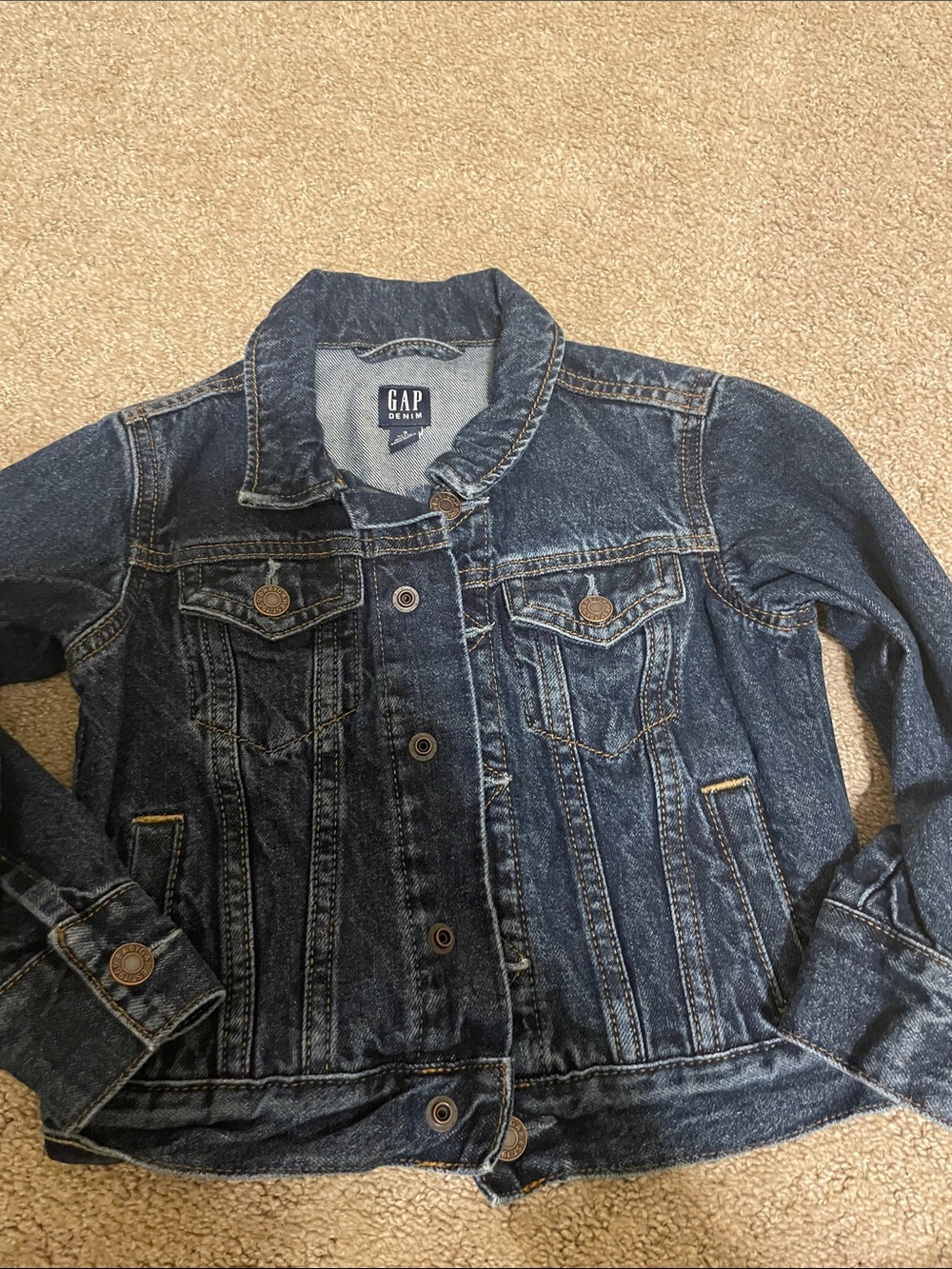 GAP Indigo Blue Denim Jacket